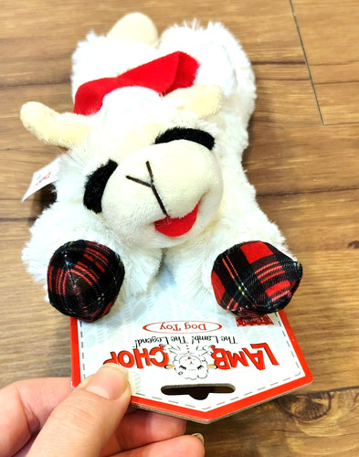 Christmas dog toy lamb chop - christmas,